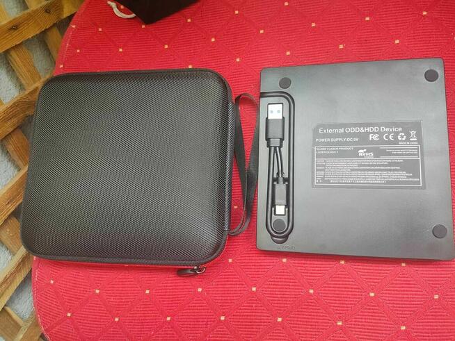 Nagrywarka DVD CD zewnętrzna napęd DVD-ROM USBC USB3.0 Napęd