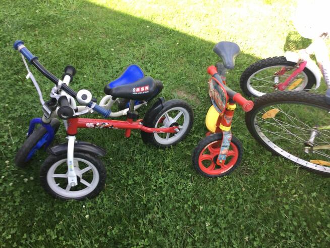 Sprzedam używane rowerki biegowe