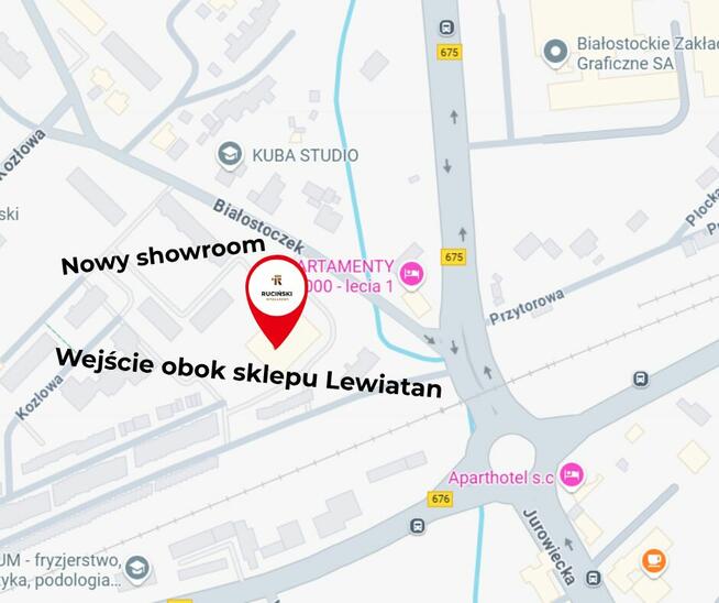 NOWY SHOWROOM od 11 sierpnia w Białymstoku BIAŁOSTOCZEK!