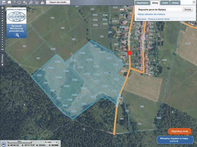 Boguszów Gorce działki sprzedam