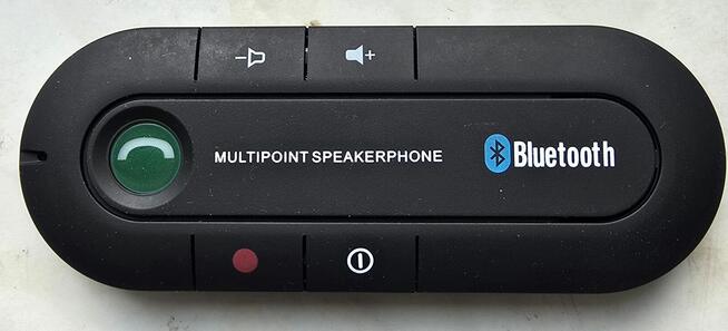 Zestaw głośnomówiący Bluetooth z klipsem