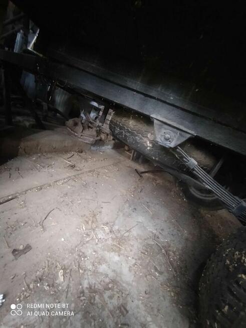 Przyczepa jednoosowa