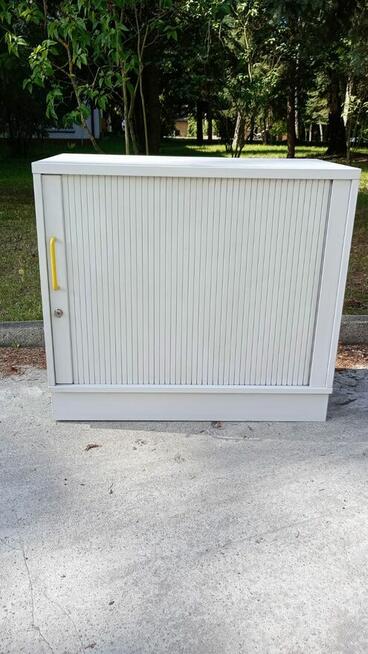 Komoda biurowa drzwi przesuwne 80x72cm komody szafy szafki