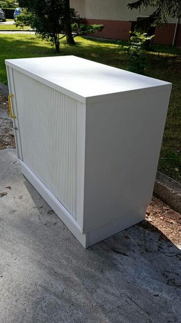 Komoda biurowa drzwi przesuwne 80x72cm komody szafy szafki