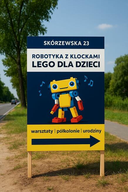 Konstrukcja stalowa REKLAMA SZYLD REKLAMOWY BANER MOCNA