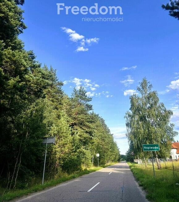 Działka Napiwoda Mazury Nidzica 7km