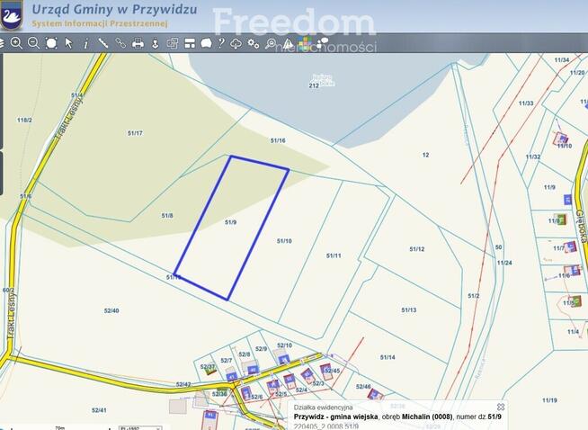 Atrakcyjna działka z dostępem do jeziora !