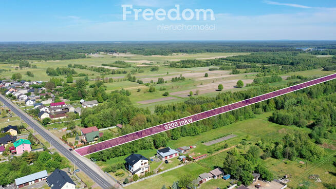 Działka Budowlana przy głównej drodze