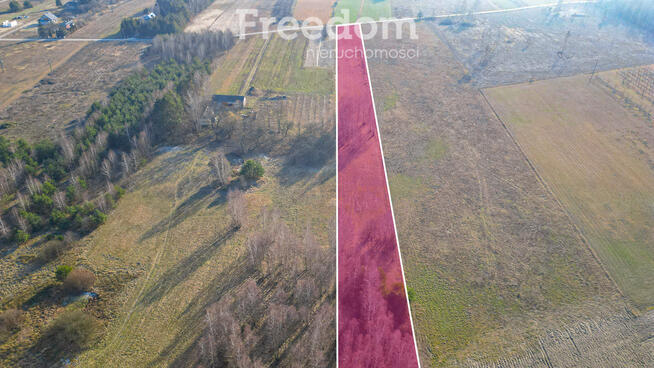 Działka rolna w Suchostrudze