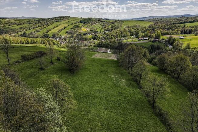 Widokowa działka 92 ar – Końskie, gm. Dydnia