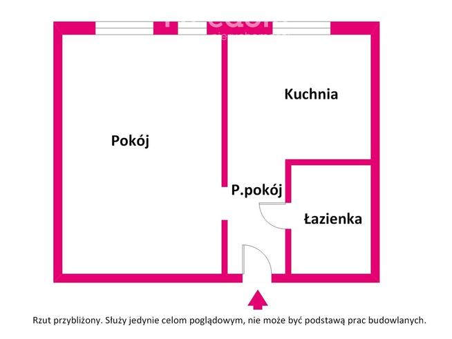 Mieszkanie- kawalerka w centrum Malborka .