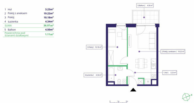 NOWE | M2 | KLIMATYCZNE | BALKON