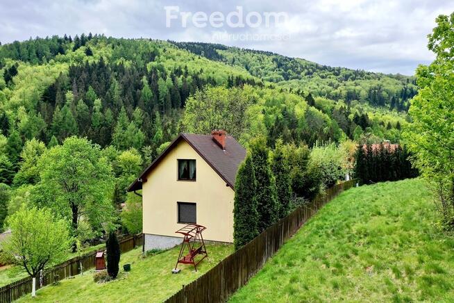 Słoneczny dom z malowniczym widokiem Beskid