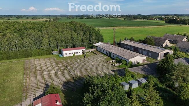 Działka z halami, 8330 m², Olszewo k. Mikołajek