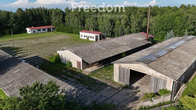 Działka z halami, 8330 m², Olszewo k. Mikołajek