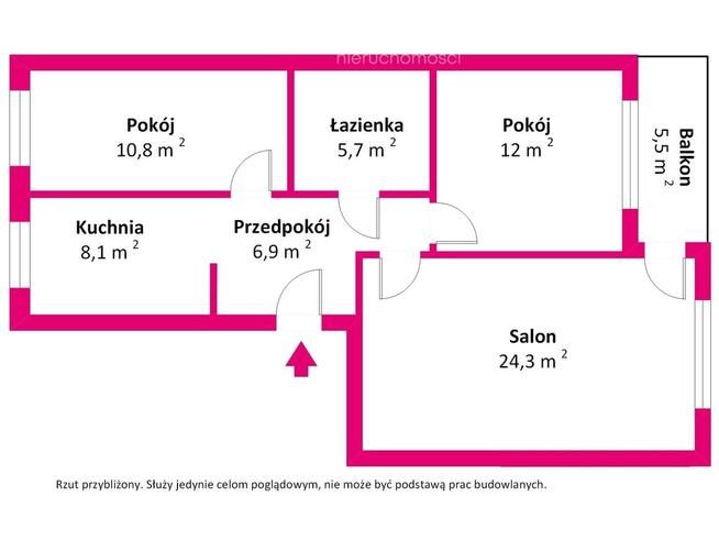 Bez prowizji od Kupującego- 68 m2