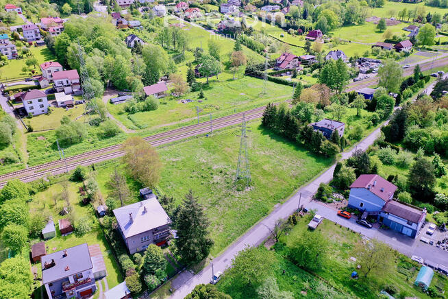 Działka usługowo biurowa, wszystkie media.