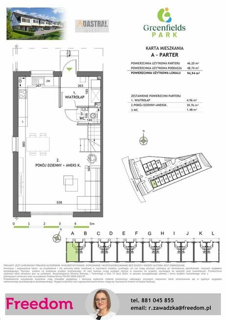 Segment w zabudowie szeregowej, Jaroty, Olsztyn