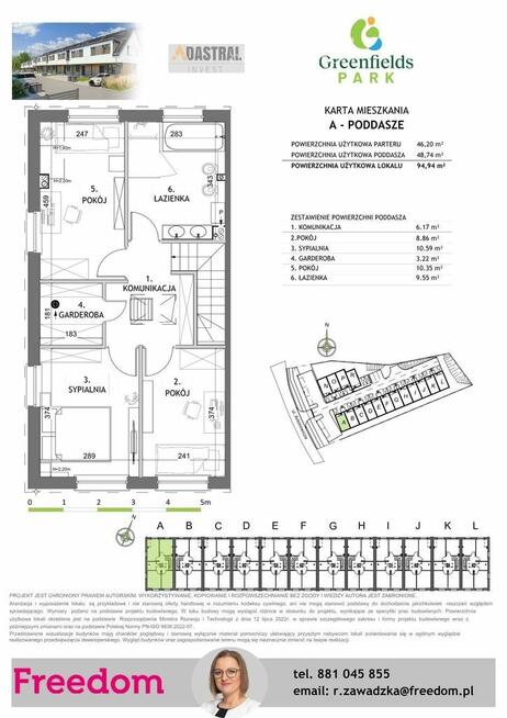 Segment w zabudowie szeregowej, Jaroty, Olsztyn