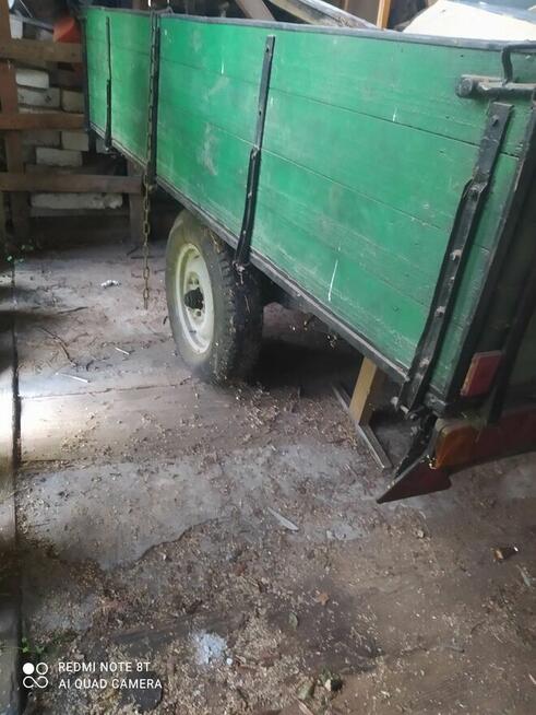 Przyczepa jednoosowa