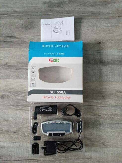 Licznik rowerowy Sunding LED 28 funkcji