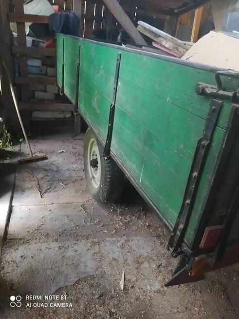 Przyczepa jednoosowa