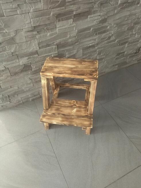 Drabinka opalona do sesji dziecięcej