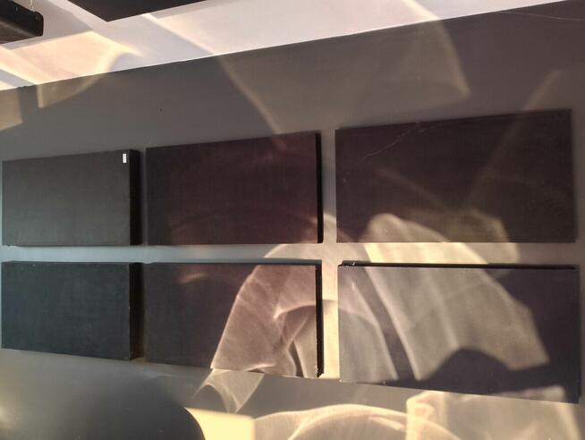 Panele dźwiękochłonne 100×54×6,5 cm - badania akustyczne stu