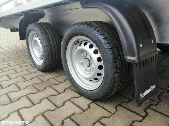 BESTTRAILERS PRZYCZEPA LAWETA NAJAZDY SKLEJKA 4,5X2,1 NOWA