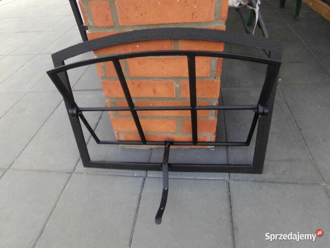 Stare okno loft retro lustro grill ogrodzenie 67x50