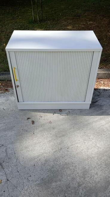 Komoda biurowa drzwi przesuwne 80x72cm komody szafy szafki