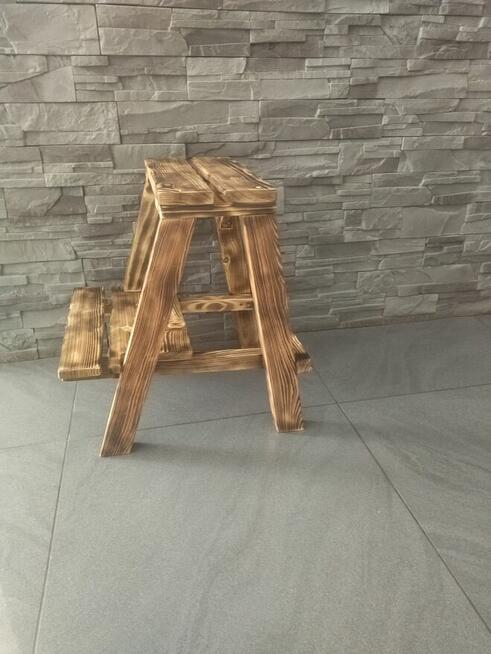 Drabinka opalona do sesji dziecięcej