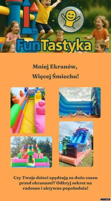 Dmuchaniec dmuchana zjeżdżalnia wynajem Grudziądz