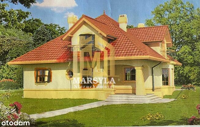 Działka z projektem domu.