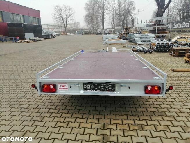 BESTTRAILERS PRZYCZEPA LAWETA NAJAZDY SKLEJKA 4,5X2,1 NOWA