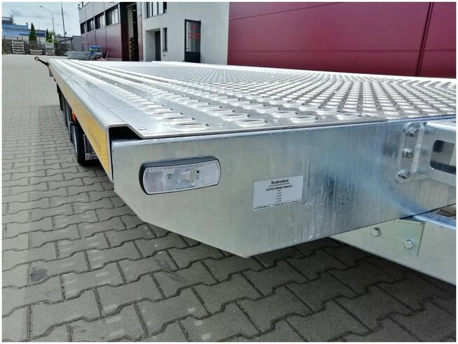 BESTTRAILERS LAWETA PRZYCZEPA 6X2,2 DMC 3500KG 3 OSIE NAJAZD