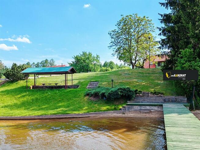 Dom z linią brzegową w Chruścielach