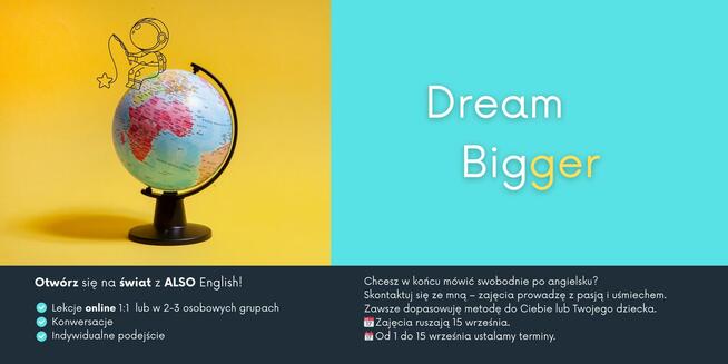 Lekcje języka angielskiego ONLINE dla każdego