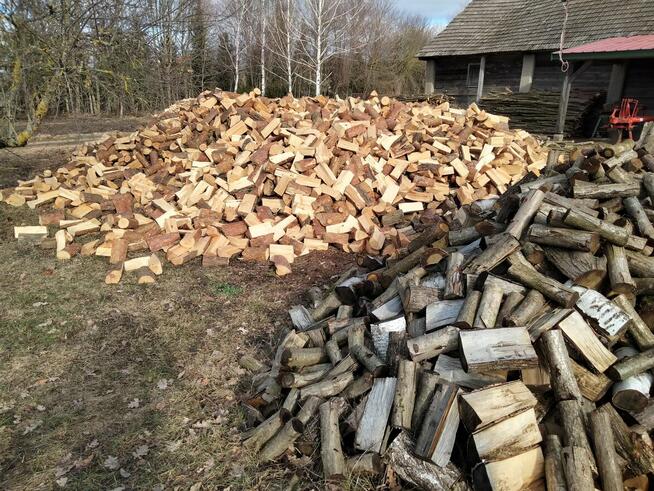 Drewno opałowe sosna i liściaste