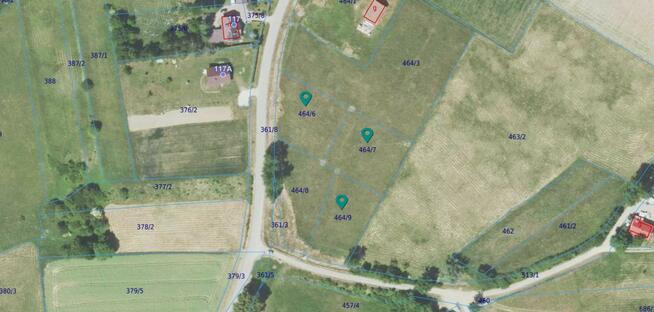 Działka budowlana Podniebyle gm. Jedlicze,