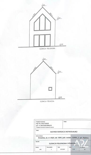 Działka budowlana Śmiechów gm. Będzino