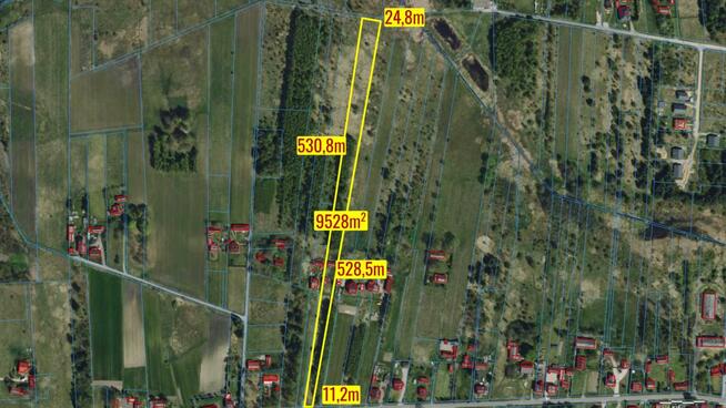 Działka siedliskowa Długi Kąt gm. Wręczyca Wielka,