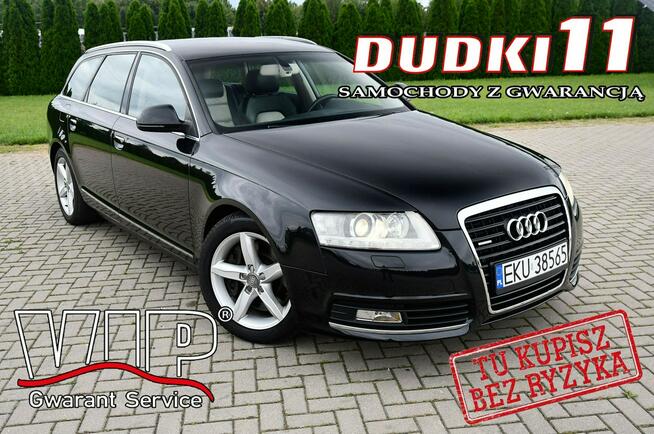 Audi A6 3,0tdi DUDKI11 Navi,Automat,Klimatr 2 str.Skóry,Parktronic.OKAZJA
