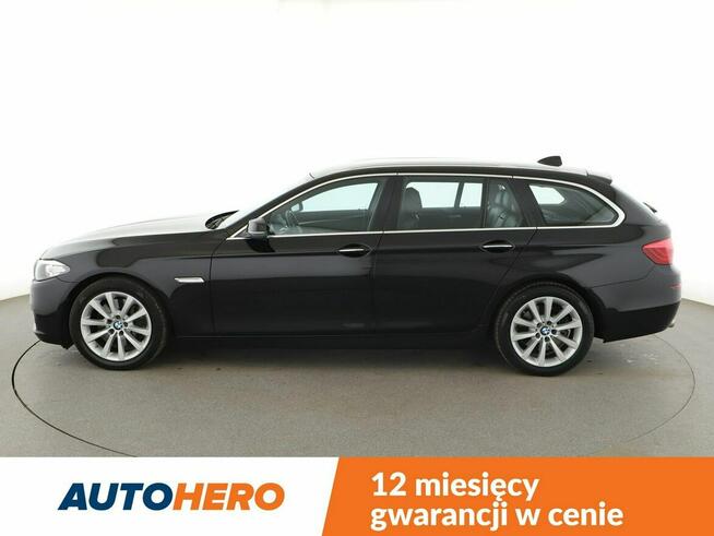 BMW 525 Automat skóra bi-xenon czujniki parkowania el. sterowanie i grzane fot