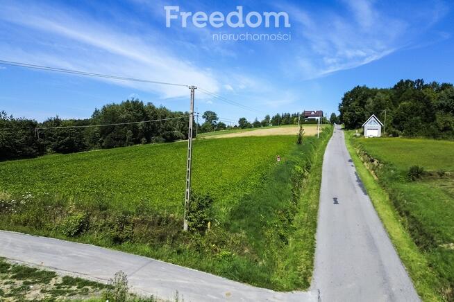 Działka 49 ar pod siedlisko, prąd i gaz na miejscu