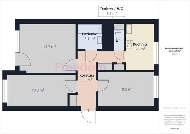 3-pokojowe mieszkanie do remontu os. Młodzianów
