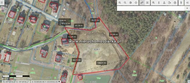 Działka usługowa Wodzisław Śląski