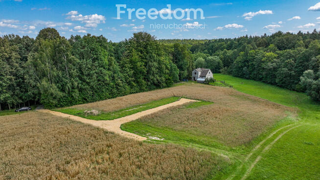 Działki budowlane przy lesie