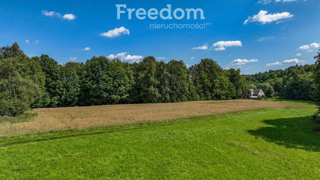 Działki budowlane przy lesie