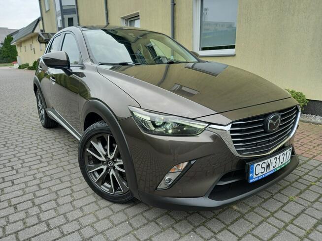 Mazda CX-3 Distronic FullLedy Skóry Navi Kamera 2Kpl Kół FullOpcja 100%Bezwypadek